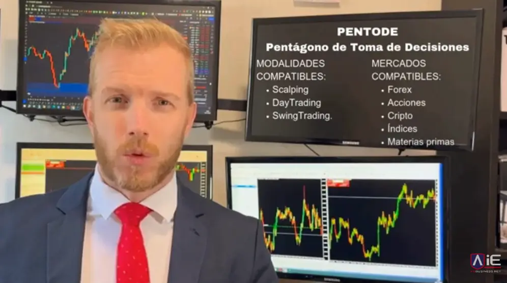 Imagen de Jaime Juez exponiendo el sistema PENTODE del curso de Trading en tres niveles