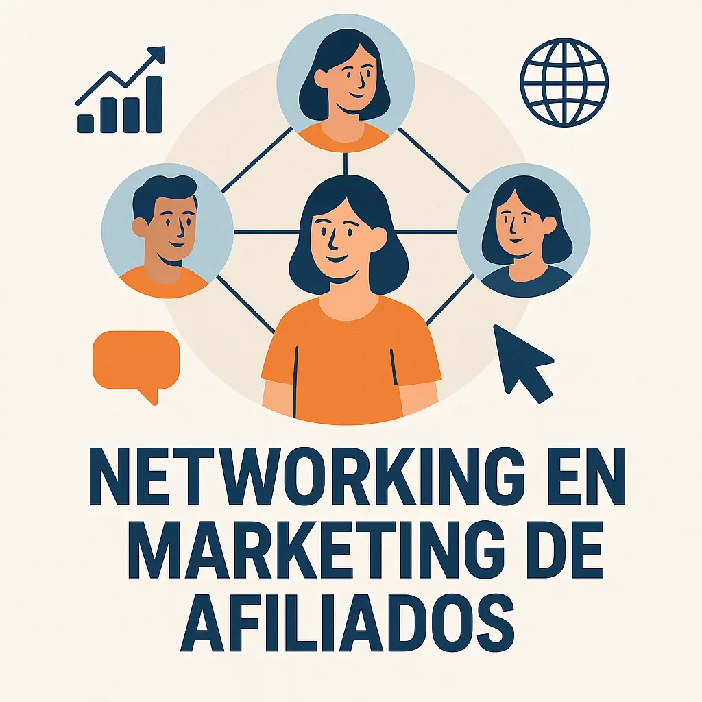 Networking en marketing de afiliados con personas conectadas