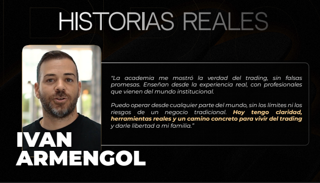 Historia real de Ivan Armengol, alumno de la academia de Traders Black Sheep Historia real de Ivan Armengol, alumno de la academia de Traders Black Sheep