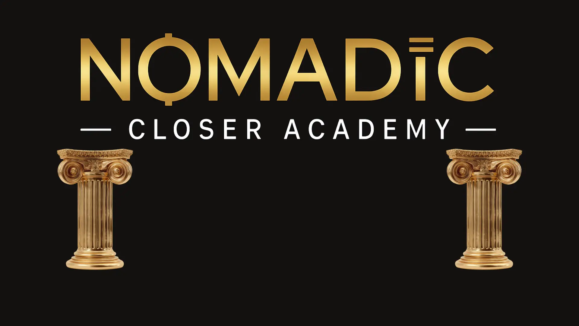 Portada del curso online Nomadic Closer Academy de Joel Elster y Juan Casanova
