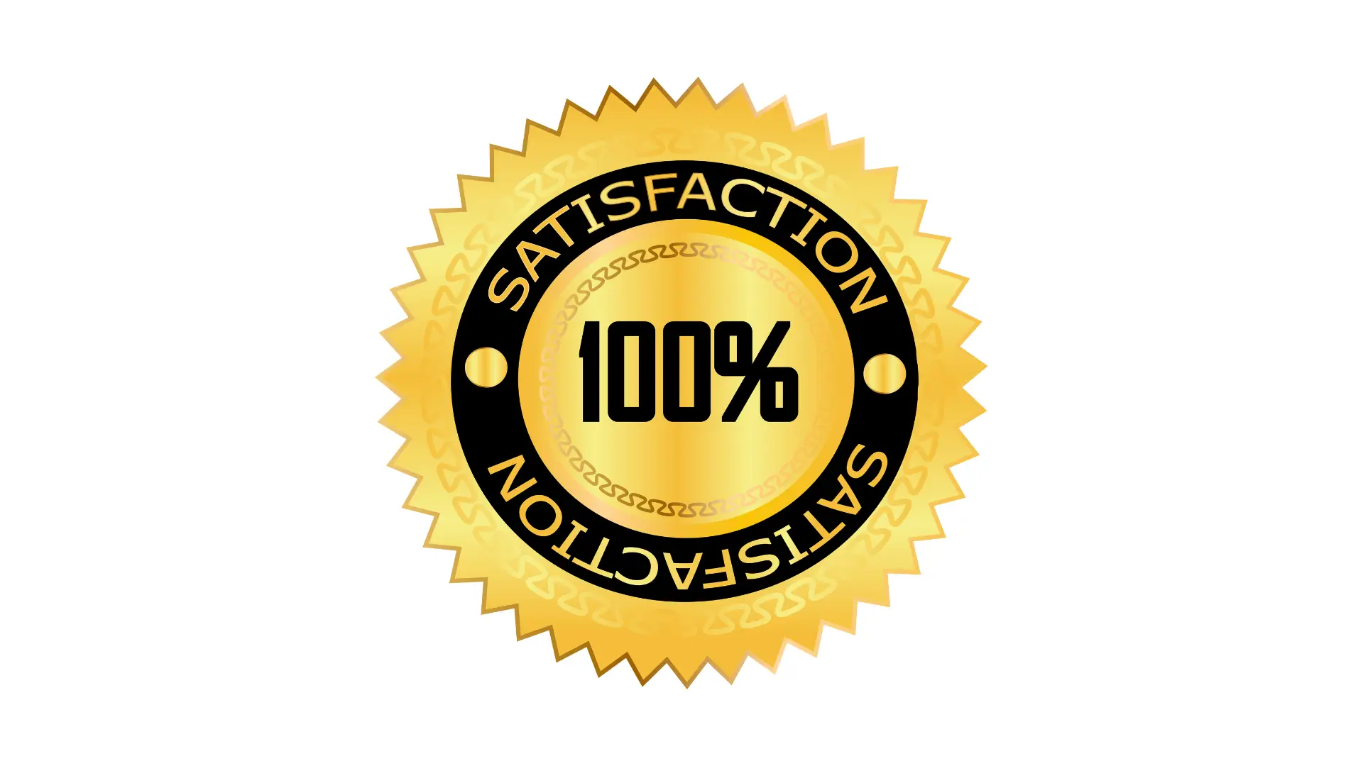 Sello de garantía de satisfacción en IA Heroes Pro
