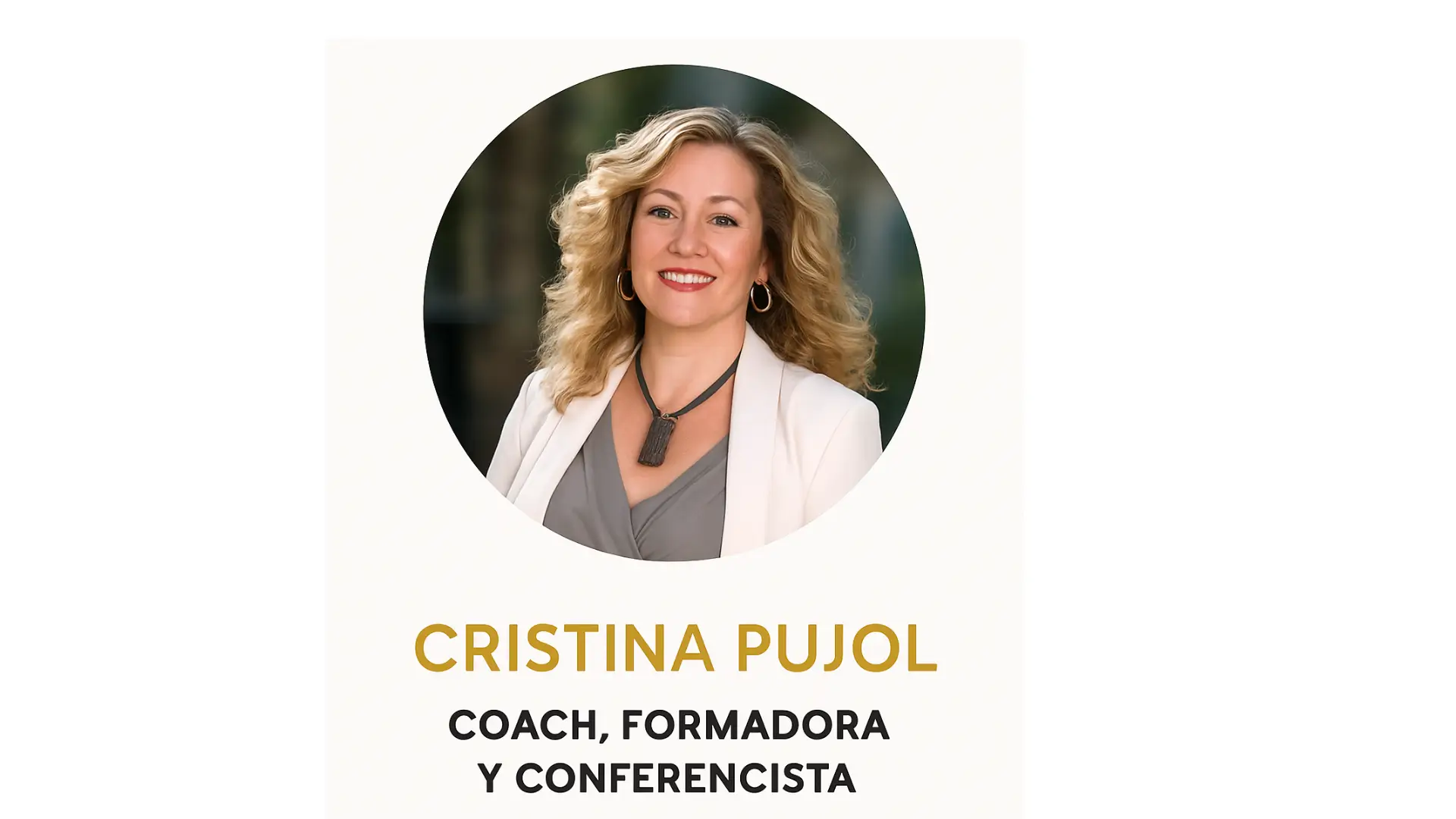 Retrato de Cristina Pujol, coach y formadora de Nomadic Closer Academy