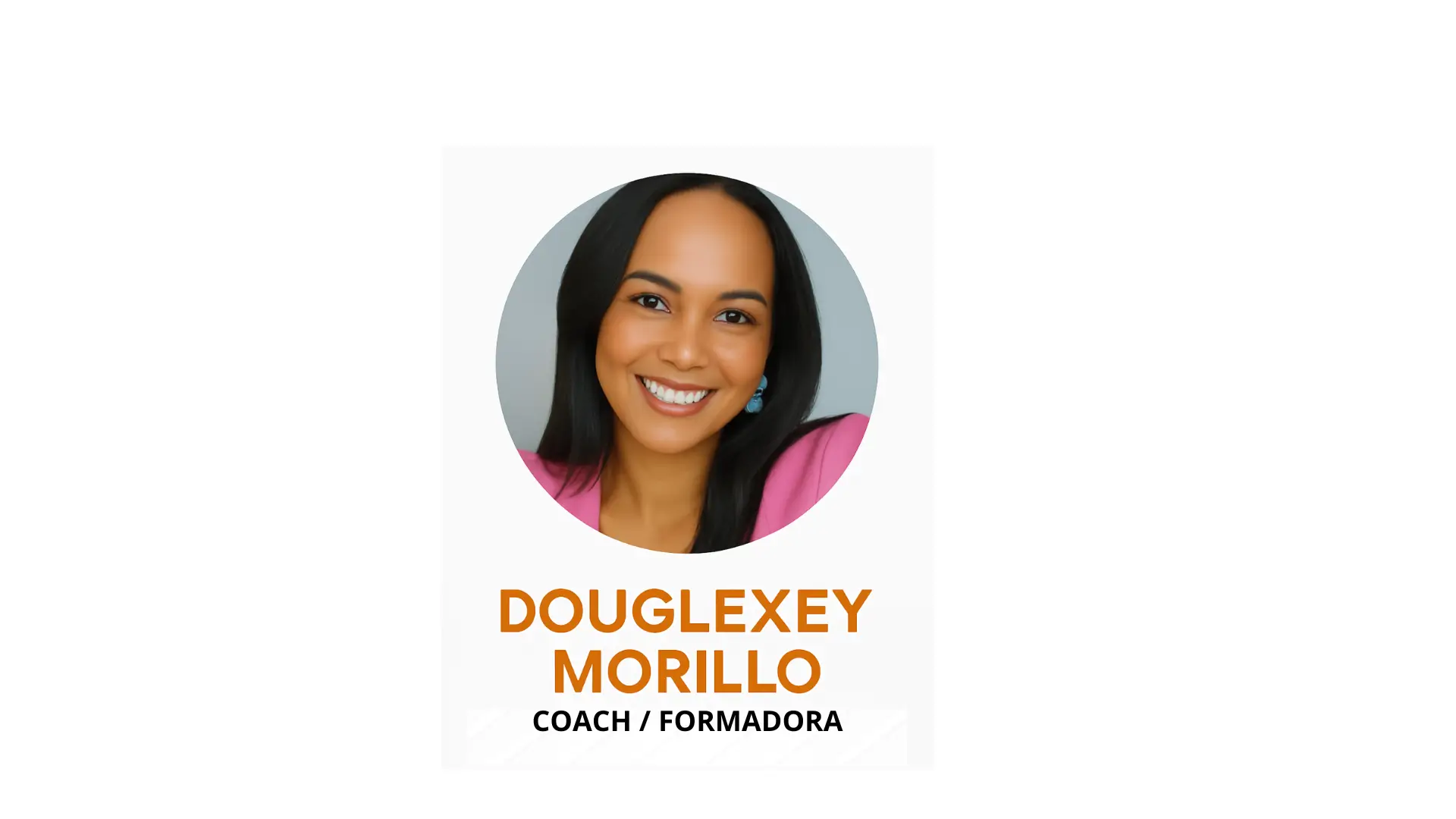 Retrato de Douglexey Morillo, coach y formadora de Nomadic Closer Academy