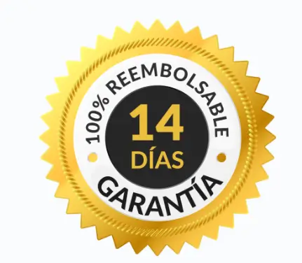 Sello de garantía de devolución de 14 días del curso