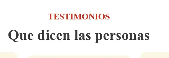TEXTO.TESTIMONIO. QUE DICEN LAS PERSONAS TEXTO.TESTIMONIO. QUE DICEN LAS PERSONAS
